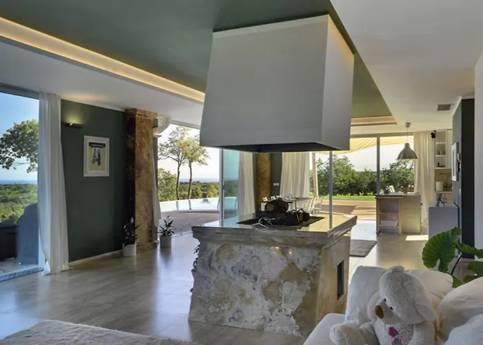 Feriehus Mit Privatem Infinity-pool, Klima, Wlan Und Atemberaubenden Ausblick Peruški